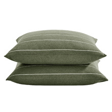 Ceres Reversible Cotton Jersey European Pillowcases (Set of 2)